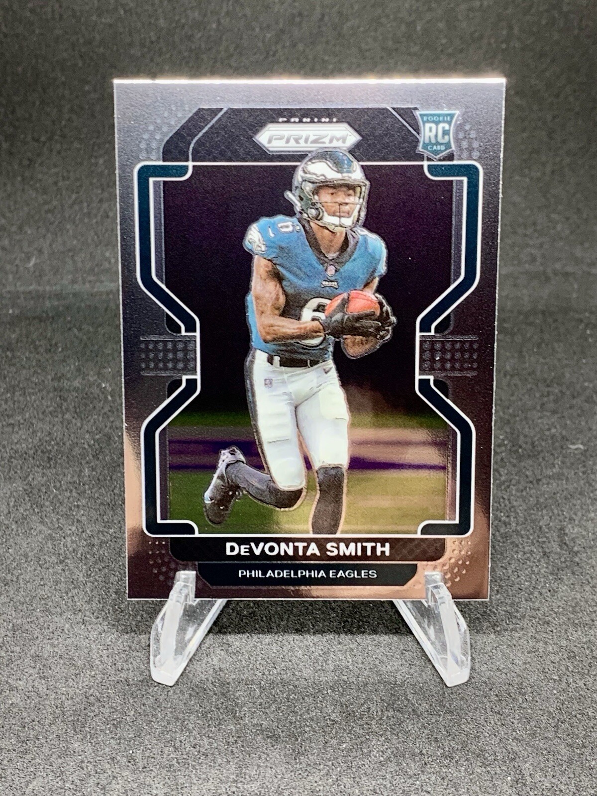 DEVONTA SMITH 2021 Panini Prizm Football Rookie Card #335 (RC) Eagles 🔥🦅🔥!