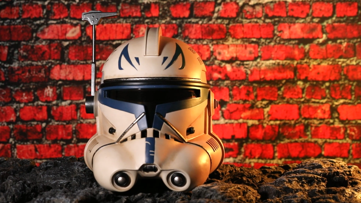 Xcoser Star Wars Captain Rex Cosplay Helmet Resin Replica Deluxe
