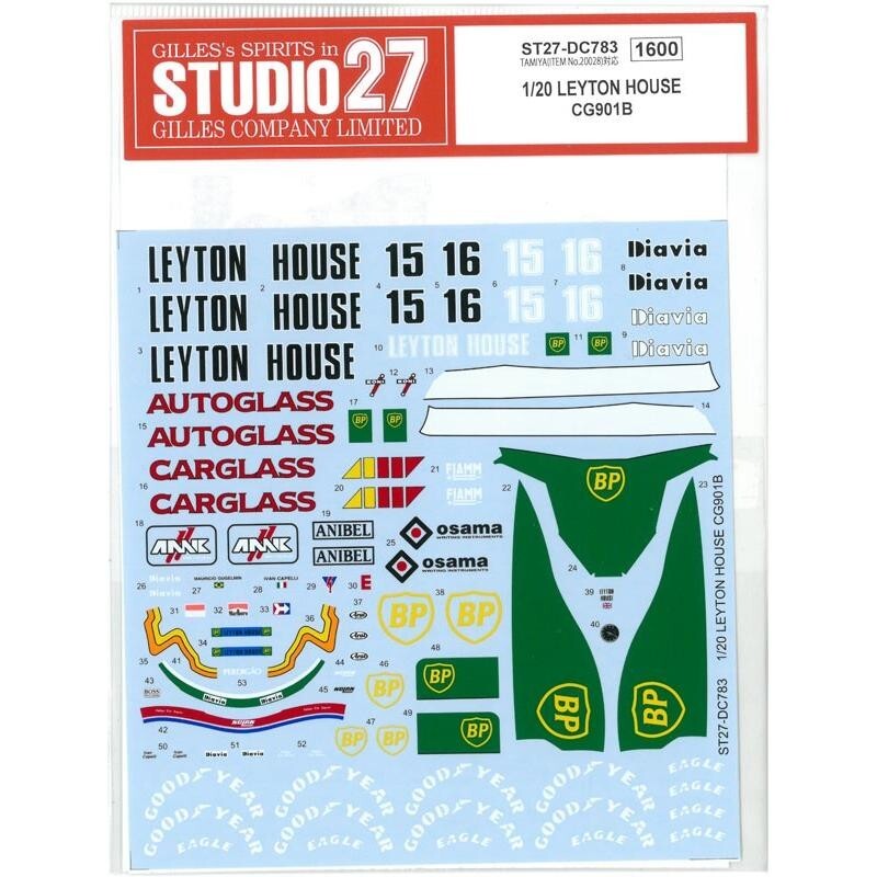 Decals forTamiya 1/20 1/20 CG901B 1990 Japanese | eBay