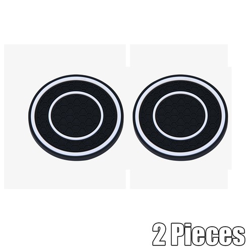 2x/Set Anti Slip Car Cup Holder Mat Coaster Dust-proof Pad Accessories Universal - Picture 15 of 21