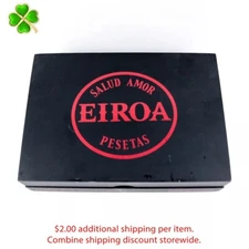 Eiroa PCA 2023 50 x 5 Empty Wood Cigar Box 9" x 6.5" x 2.25"