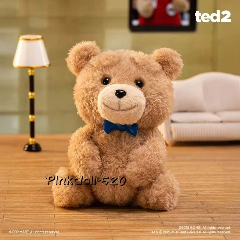 GONG Ted 2 Posable Plush Bear Keychain Blind Box Gift Figure One