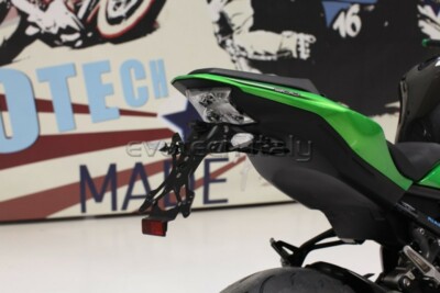EVOTECH VERSTELLBARER KENNZEICHENHALTER NEIGBAR KAWASAKI Z 900 2017-2023