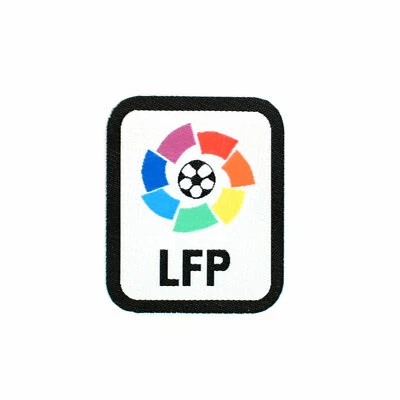 1995-97 Old LFP Patch La Liga Woven Parche Tejido Repro