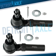 Front Outer Tie Rod End Links Set for Cadillac SRX Chevrolet Equinox GMC Terrain