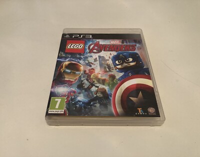 LEGO Marvel Avengers PS3 Game Boxed Manual UK