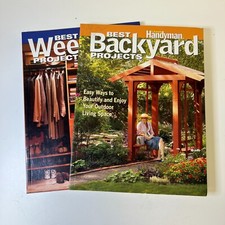 The Family Handyman Magazine Lot Of 2 DIY Home Improvement Projects