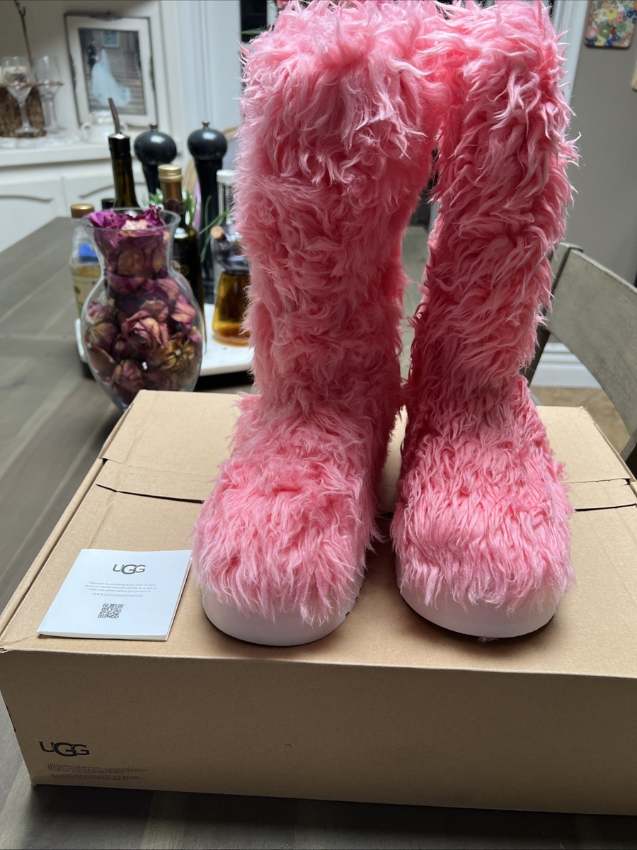 UGG FLUFF MOMMA SUGAR BOOT SIZE 7 | eBay