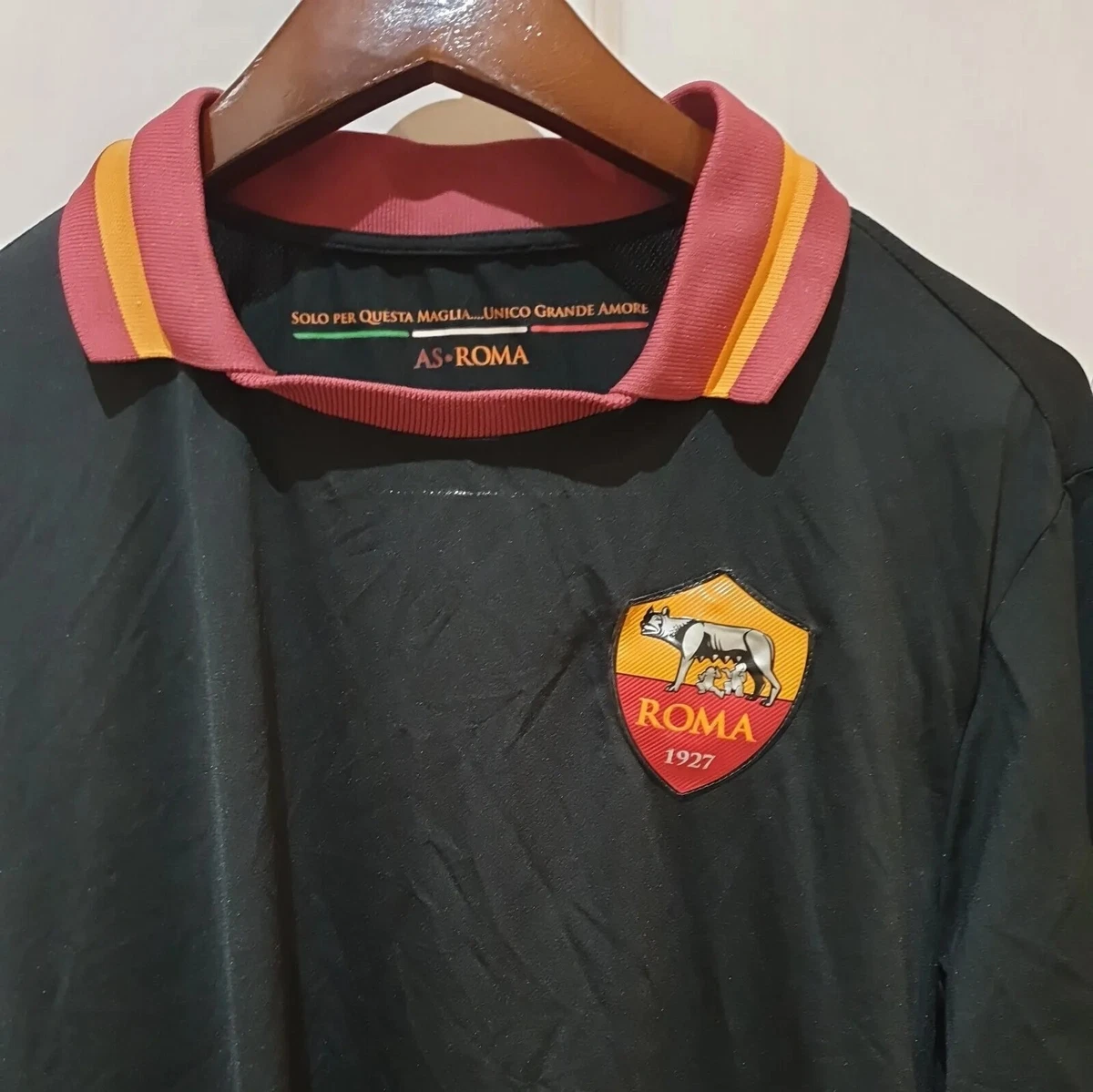 AS ROMA S T Shirt Goalkeeper Home Gk Goal Keeper Shirt Jersey Size XL