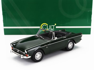 1964 SUNBEAM TIGER 260 MKI CABRIOLET 1/18 Green Cult Models CML204-1