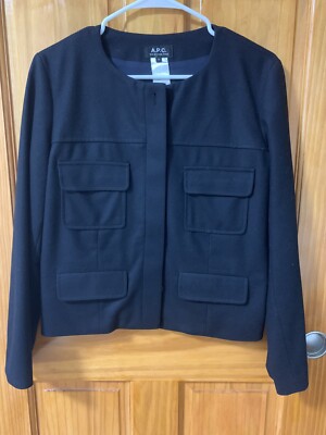A.P.C. / ジャケット/S/ウール/BLK APC Wool Jacket - S - Black | eBay