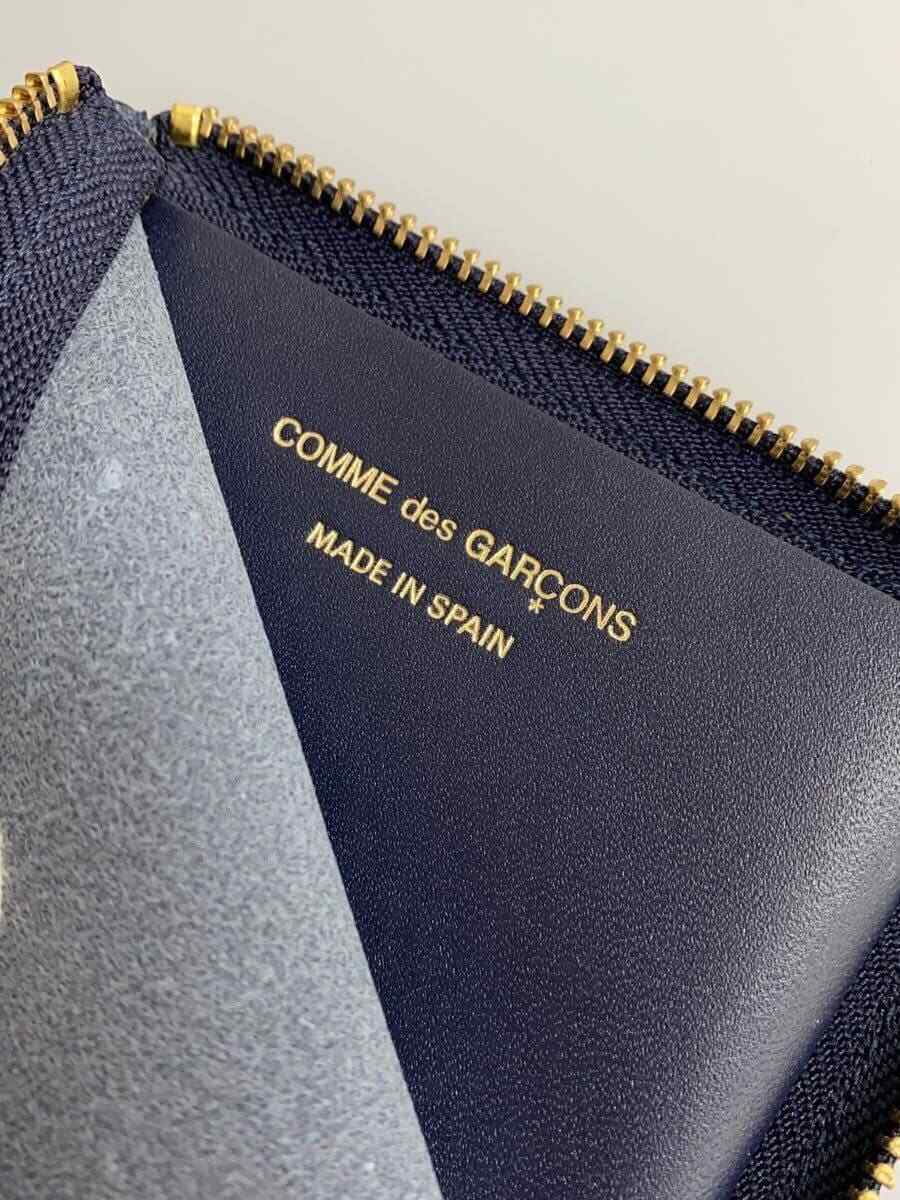 COMME des GARCONS L-Zipper Leather Wallet Navy, Men's SA3100 COMME des GARCONS L-Zipper Leather Wallet Navy, Men's SA3100
