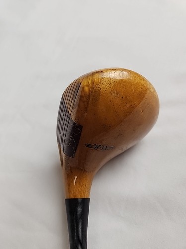 Wood Brothers Corker Persimmon Driver Mens RH Graphite R Flex 43.5" - Picture 3 of 8