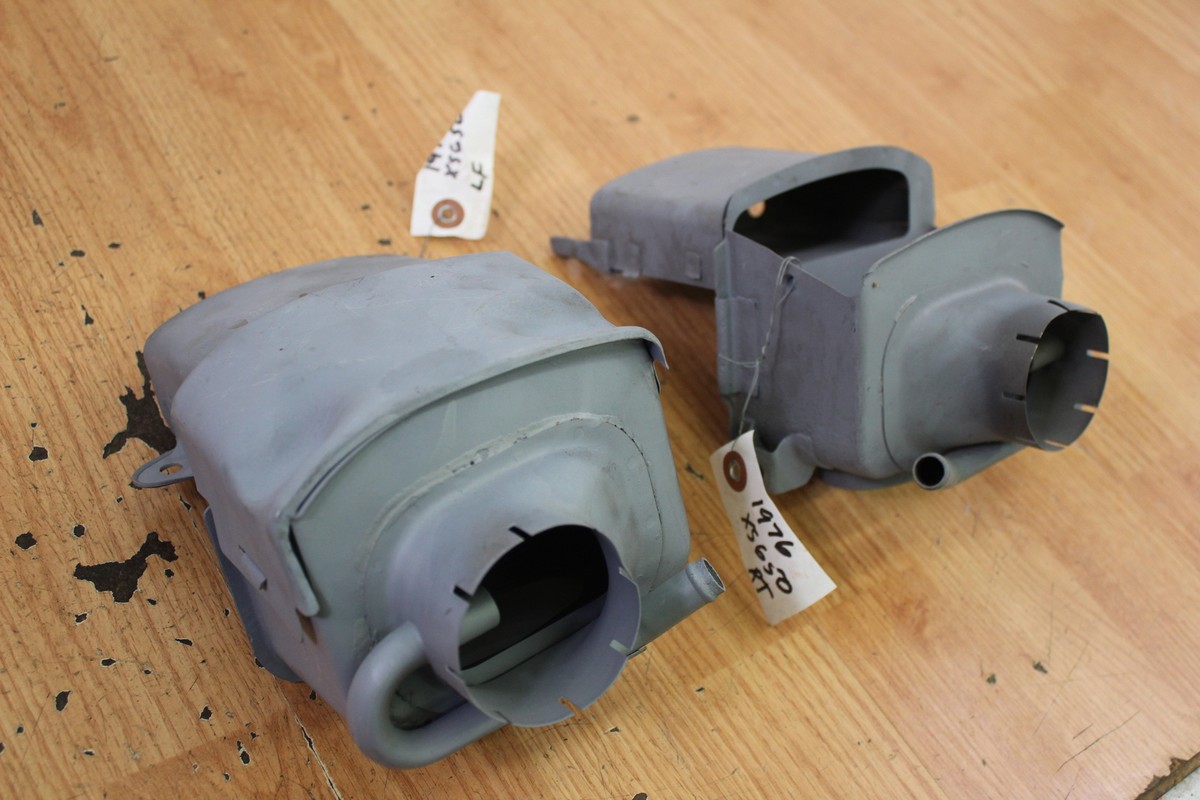 1975-1981 YAMAHA XS650 Left And Right Air Box/ Airbox | eBay