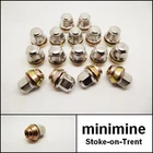 Classic Mini Wheel Nut x 16 For Genuine Rover Cooper Wheel & Sportspack NAM9075