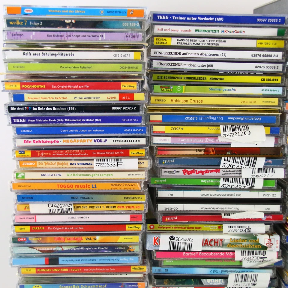 Musik Music CD Kinder Familie Hörbuch Lieder Hörspiel Sammlung Konvolut 50 st. - Bild 2 von 4