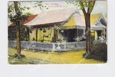 PPC Postcard NJ New Jersey Ocean Grove Tent Dwelling