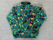 Rare Patagonia Synchilla® Snap-t® Fleece Pullover Jitterbug: Tobago Blue