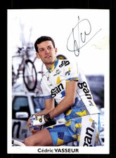 Cedric Vasseur Autogrammkarte Original Signiert Radsport + A 236746