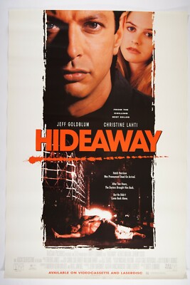 HIDEAWAY 27x40 Original Home Video Movie Poster 1995 JEFF GOLDBLUM HORROR TRILER