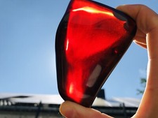 118 karatów prawdziwy czerwony miód bursztyn czerwony bursztyn bermudy karaibskie jakość AAA