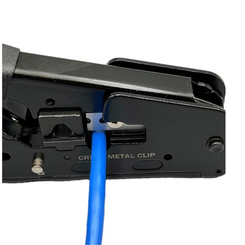 Network Cable Multifunction Crimp Tools RJ45 Multiple Use Plier Cat7/Cat6/Cat5 - Afbeelding 9 van 11