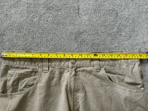 Polo Vintage Ralph Lauren Jeans Denim Beige 36W 34L - Foto 8 di 8