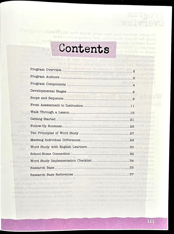 Words Their Way - TEACHER IMPLEMENTATION GUIDE for the CLASSROOM (2019, Pearson) - Image 3 of 4