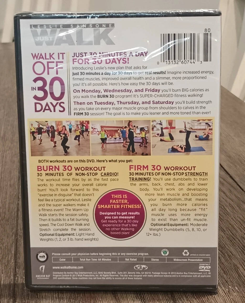 Leslie sansone walk it off in 30 days youtube outlet