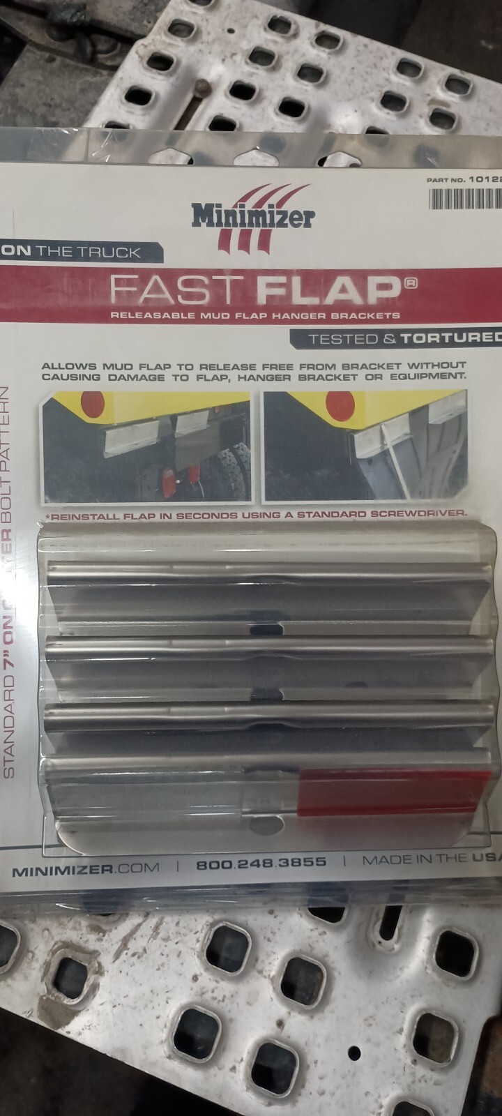 101227 Minimizer Fast Flap Quick Release Mud Flap Hanger Kit