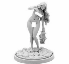 30mm Resin Kingdom Death Illuminated Lady Unpainted WH310