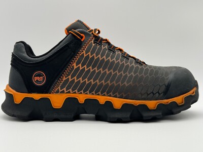 SEMI NEW Timberland PRO ALLOY TOE SZ 10.5 M Men POWERTRAIN ATHLETIC Black A1I3U