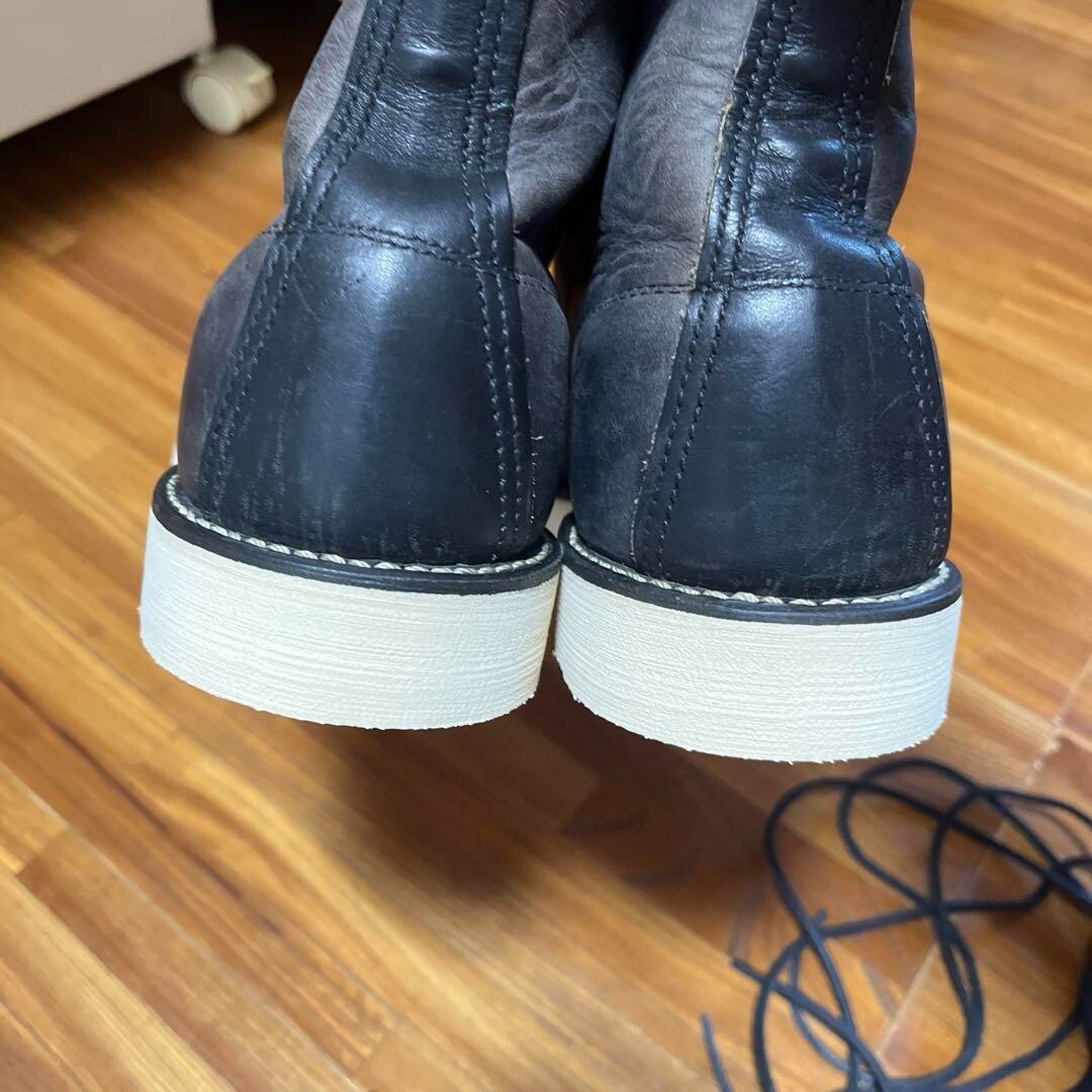 レッドウィング　4560 Red Wing 4560 Rare Model Navy Leather Boots Size 27.5cm
