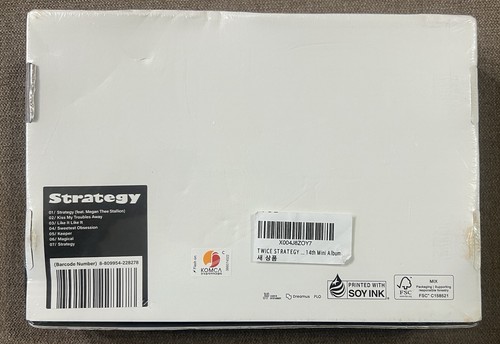 STRATEGY Twice 14th Mini Album Photobook Version Step 3 NEW SEALED - Picture 2 of 2