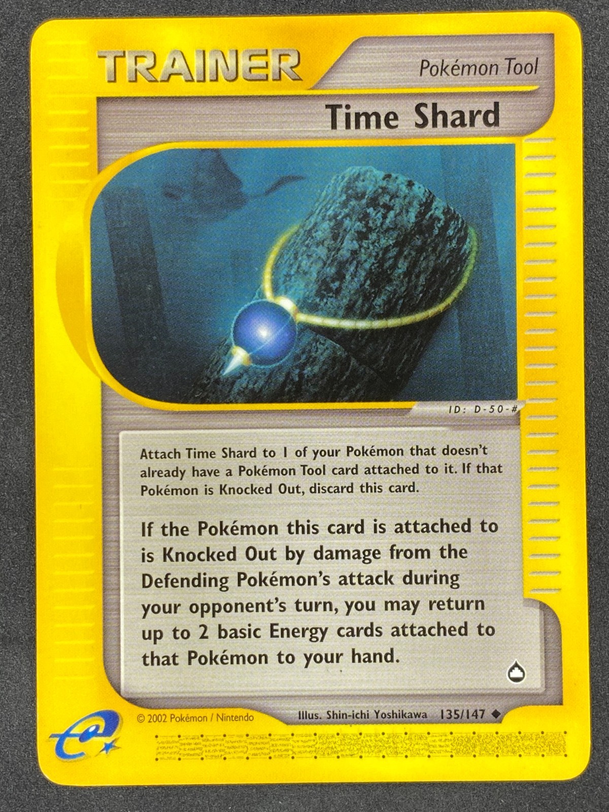 Pokémon Time Shard 135/144 AQ Aquapolis NM