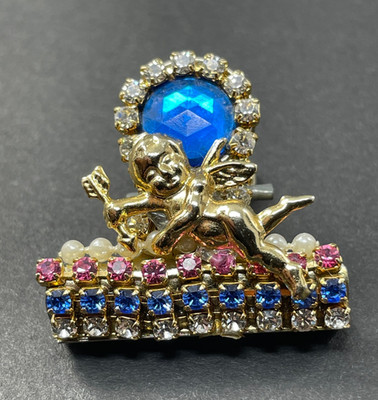 Amor Engel Schmuck Design Vintage Büro Zettelclip Briefklemme Papierhalter