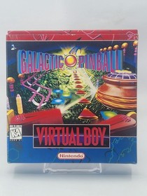 Galactic Pinball (Nintendo Virtual Boy, 1995) CIB - Free Shipping 