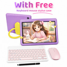 AEEZO Kids Tablet Bundle Keyboard Shockproof Case 128GB Android 16 Wifi Study