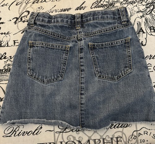 Denim Jean Skort From Gymboree Girls Size 6 With Adjustable Waist - Picture 2 of 4