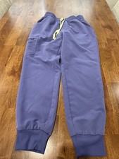 figs high waisted zamora jogger scrub pants Women  s Size Small Light Purple Jogg