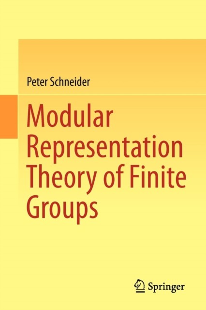 Modular Representation Theory of Finite Groups by Peter Schneider PAPERBACK