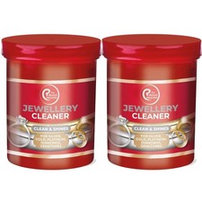 Swirl Liquid Jewellery Cleaner with Basket for Silver  2 x 145ml