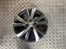 13-19 PEUGEOT 2008 17" INCH 4 STUD 10 SPOKE ALLOY WHEEL 6.5JX17 (SCRATCHED)