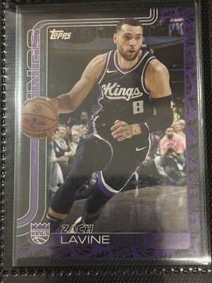 2025-26 Topps Zach Lavine Team Color Border Logo Variation, SSP & Case Hit! 