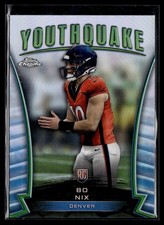 2024 Topps Chrome Youthquake Refractor #Y-16 Bo Nix Rookie RC