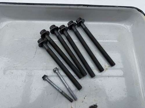BMW F800R Zylinderkopf Schrauben Cylinder Head Bolts (6) 10'