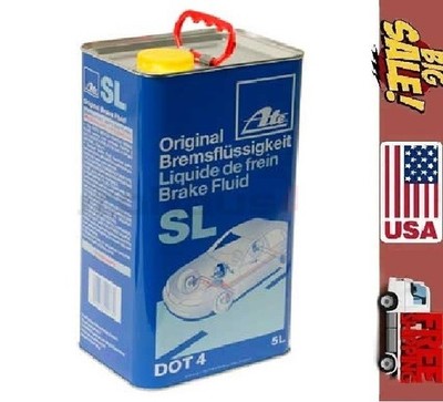 ATE Brake Fluid SL - DOT 4, 10 Liter, Authentic, Stock US-No Import Fees