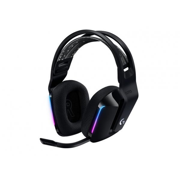 G733 LIGHTSPEED WIRELESS RGB GAMING HEADSET - BLACK - EMEA - Immagine 3