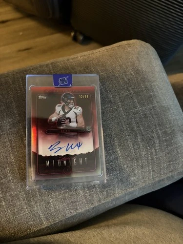 2024 Topps Midnight Bo Nix Rc #25 1st On Print