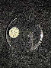 Vintage W.B. Co. Pocket Watch Glass Crystal Round Replacement 21 6/16, 25 3/4, 4